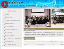 Tablet Screenshot of hkioa.org